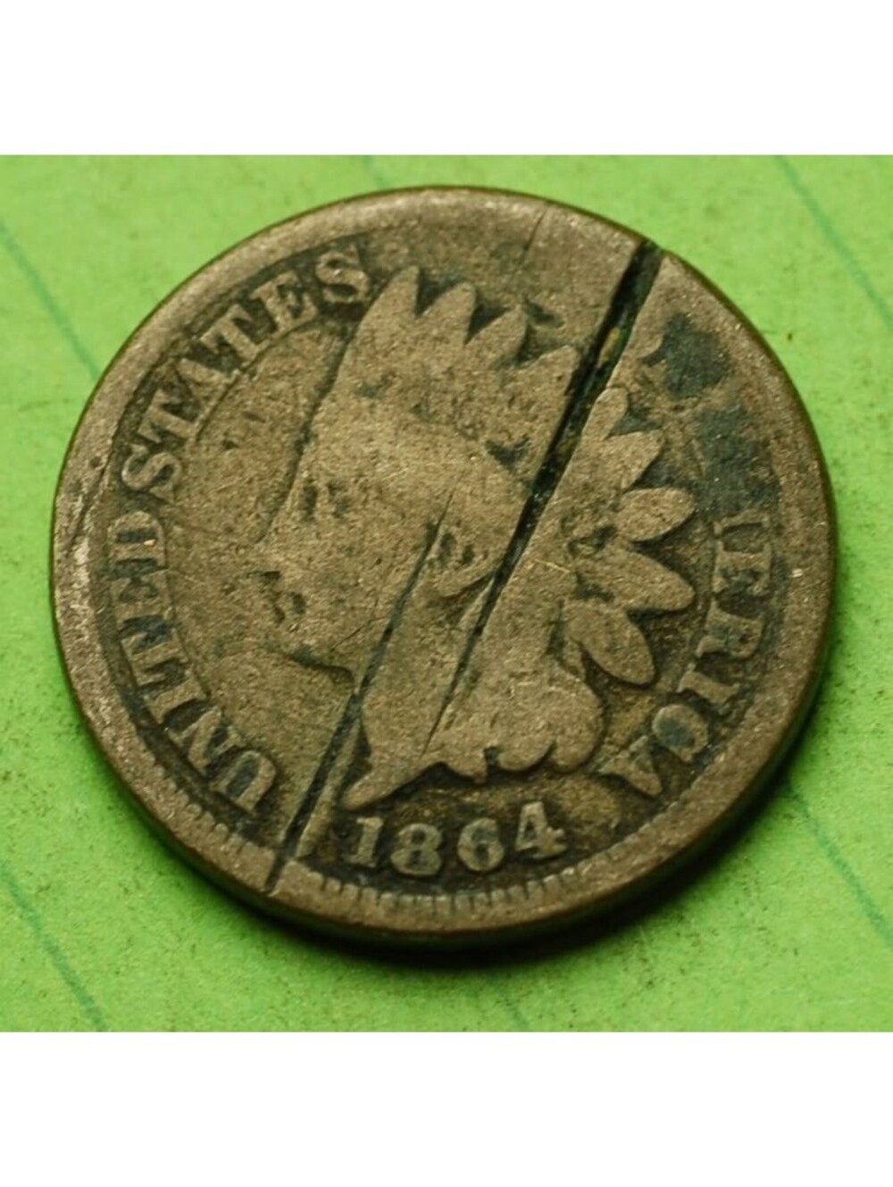 W693 1864 Indian Head Cent Penny 1c - 🎖️🎖️CIVIL WAR ERA🎖️🎖️